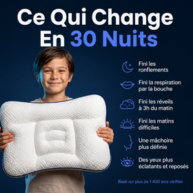 Oreiller pour enfants Le P'tit Nuage Spécial Posture