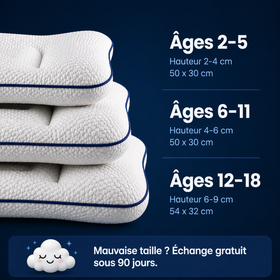 Oreiller pour enfants Le P'tit Nuage Spécial Posture