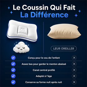 Oreiller pour enfants Le P'tit Nuage Spécial Posture